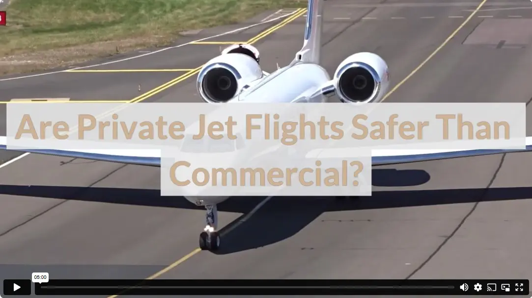 Are Private Jet Flights Safer Than Commercial?