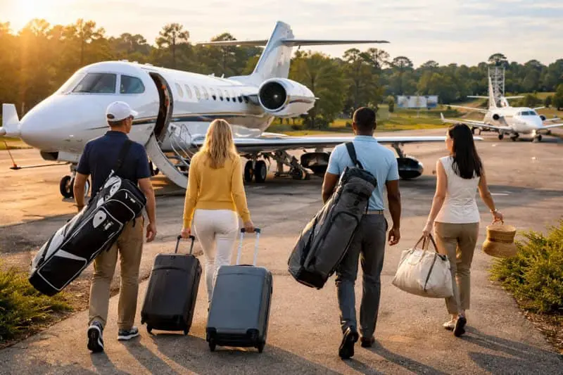 How to Catch Discount Empty Legs During Masters Exit Rush