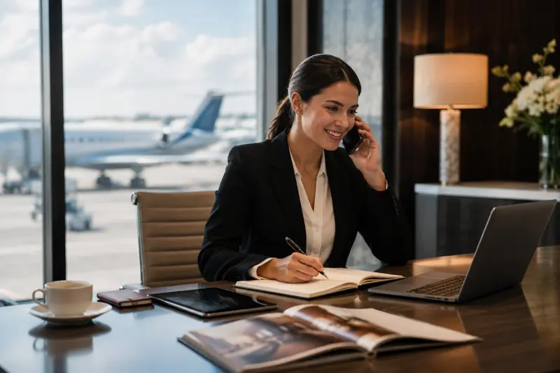 How a Business Class Concierge Service Handles Your Trip