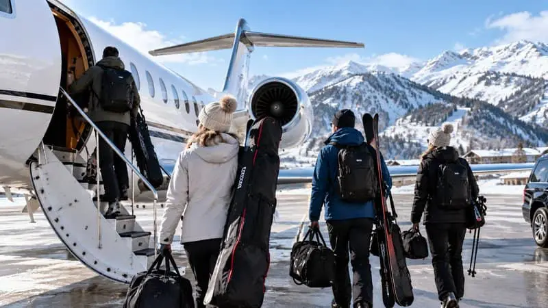 how private charters solve ski travels biggest headache