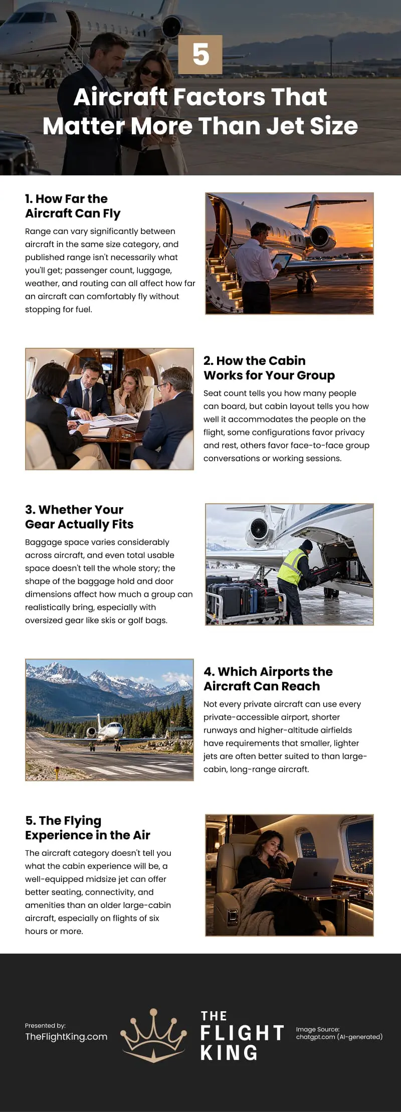 5 Aircraft Factors That Matter More Than Jet Size Infographic 5 Aircraft Factors That Matter More Than Jet Size Infographic