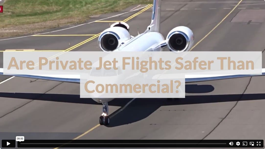 Are Private Jet Flights Safer Than Commercial?